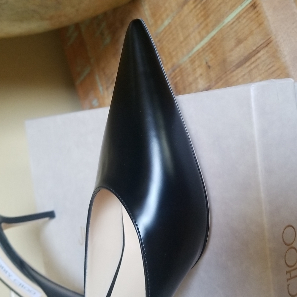 NWOT Jimmy Choo Black Rav 65 Mules - SZ 41 - Picture 14 of 16